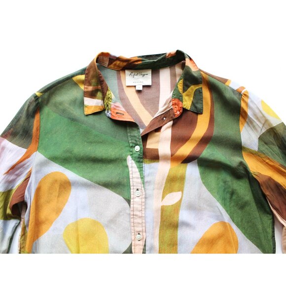 Sézane x Rafael Uriegas Pierro Shirt / Size 36 / US 4 / Lugar Button Down - Picture 6 of 9